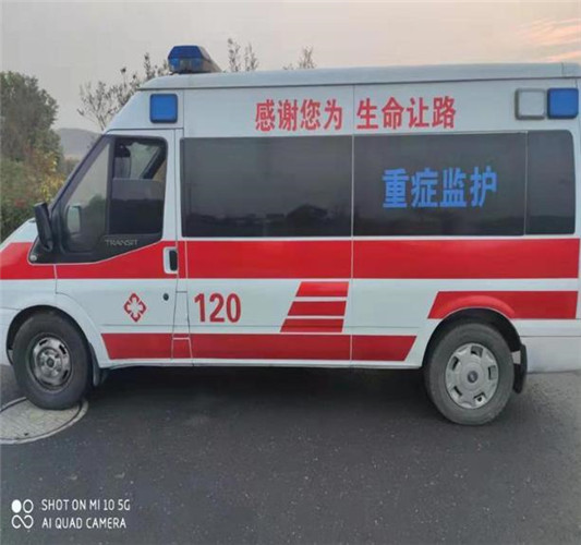 松山救护车出租服务案例3